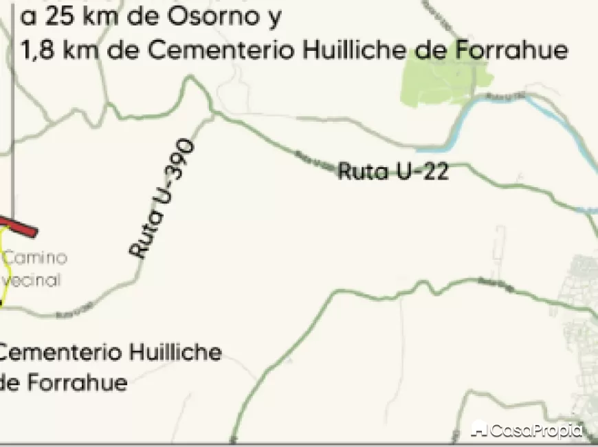 Venta en Osorno | SE VENDE PARCELAS SECTOR FORRAHUE en 244 | SE VENDE PARCELAS SECTOR FORRAHUE